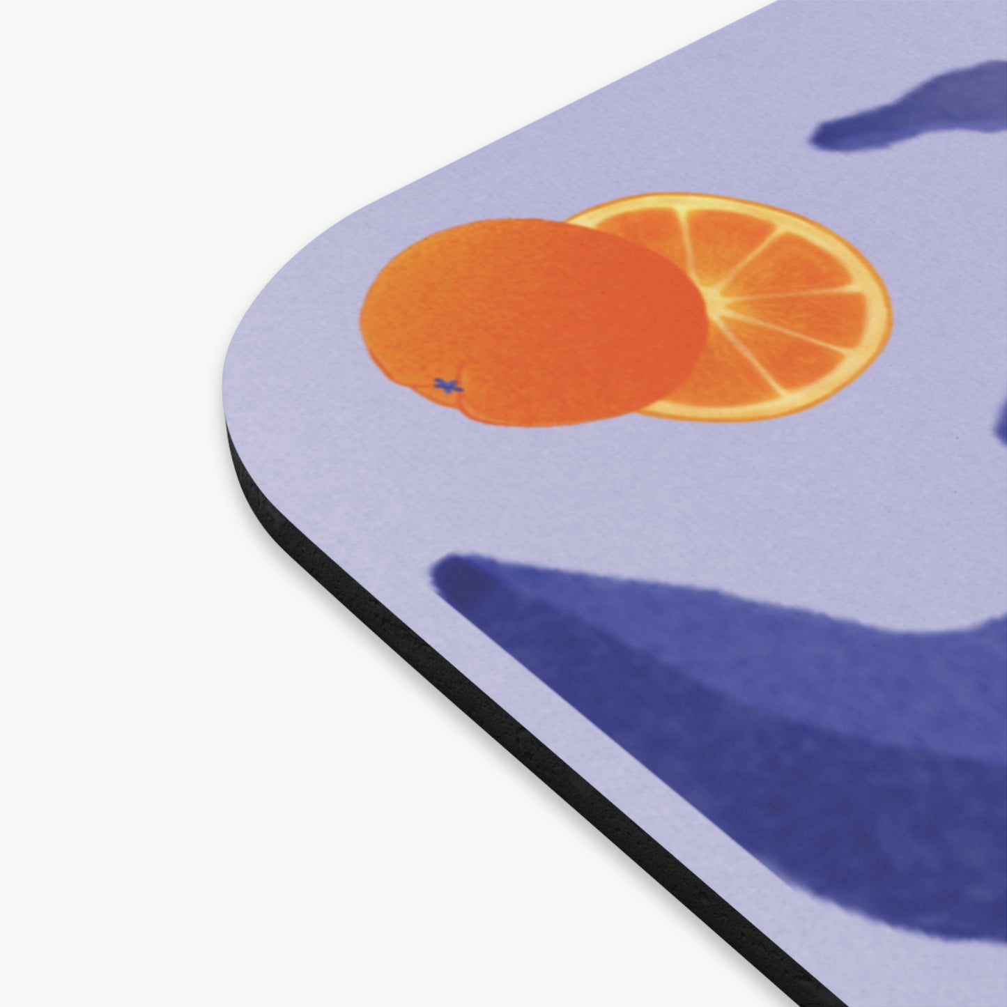 Citrus Splendor Mouse Pad - Vibrant Orange Design for Home & Office